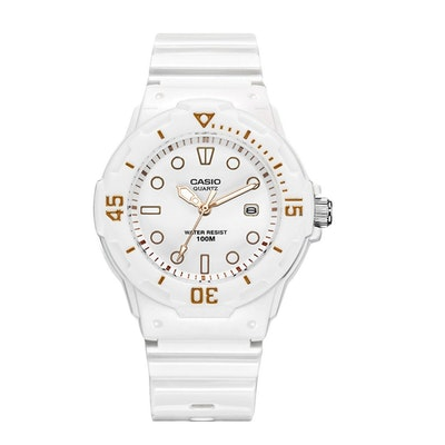 White Gold Casio Watch