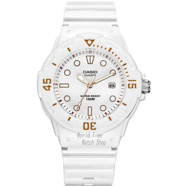 White Gold Casio Watch